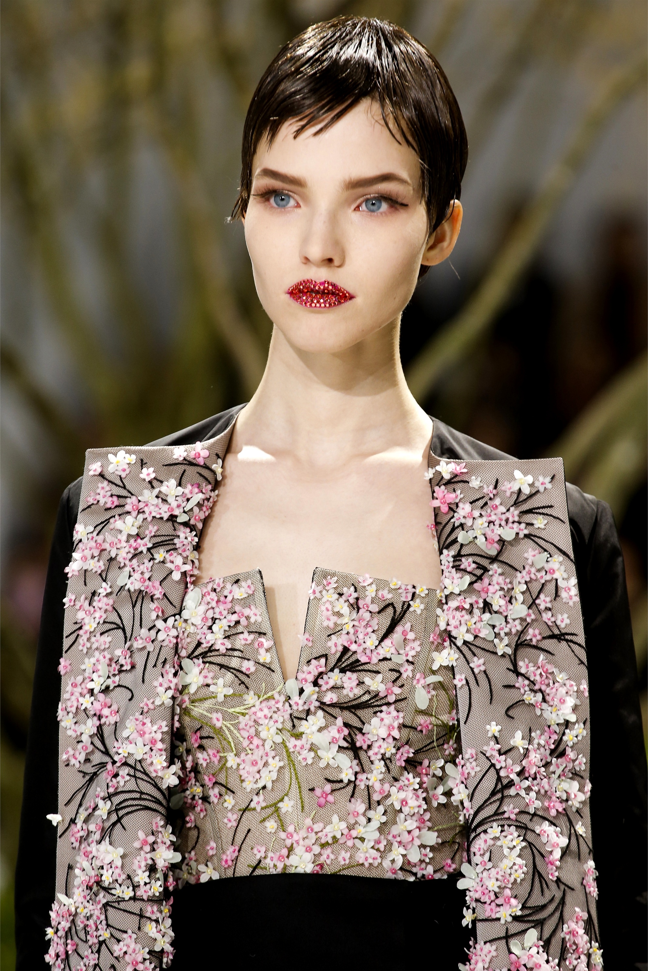 Brightly Floral Dior Haute Couture S S 2013 Collection Video Style With Stylebabe
